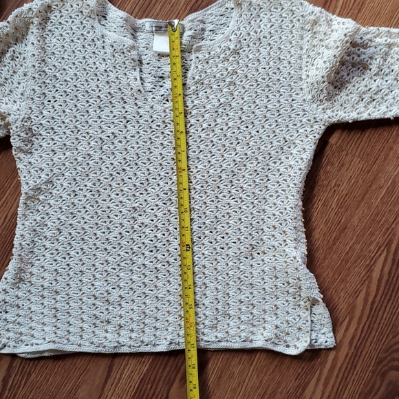 Tommy Bahama knit/shell long sleeve sweater - Picture 9 of 9